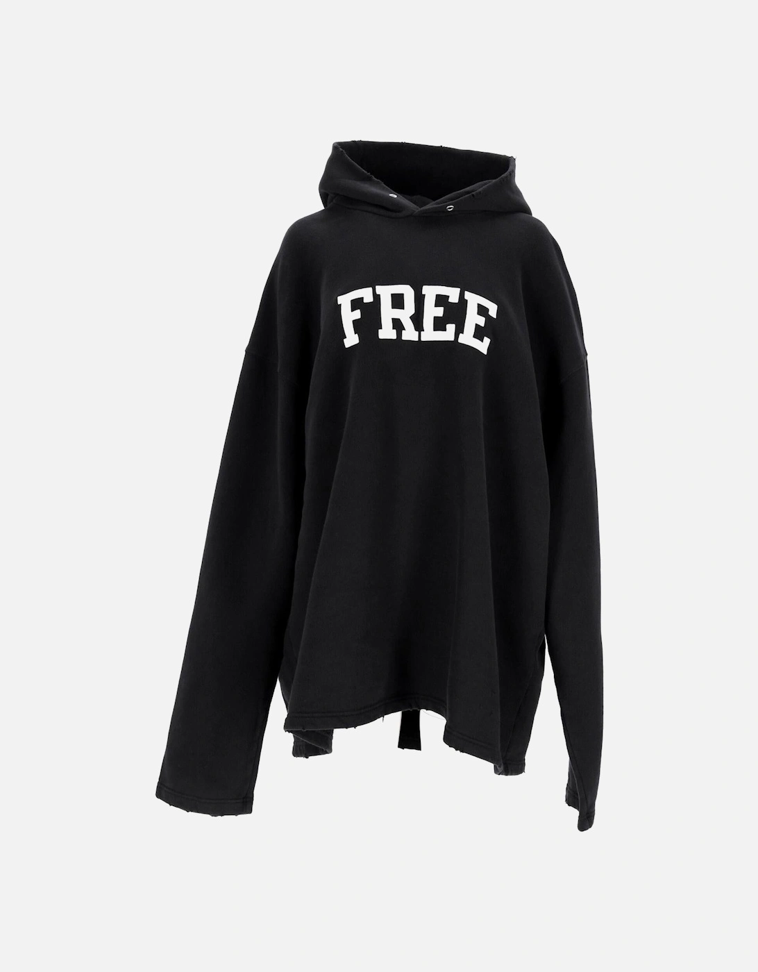 FREE Oversized Hoodie Distressed Hem, 5 of 4