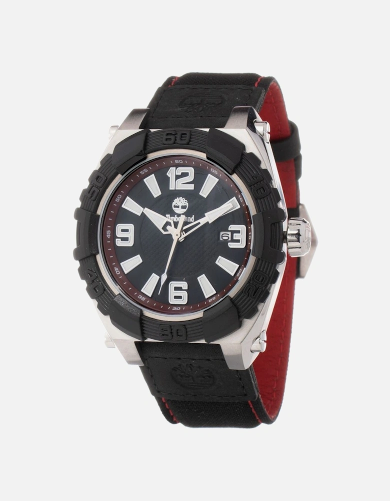 Watch Black Leather Strap
