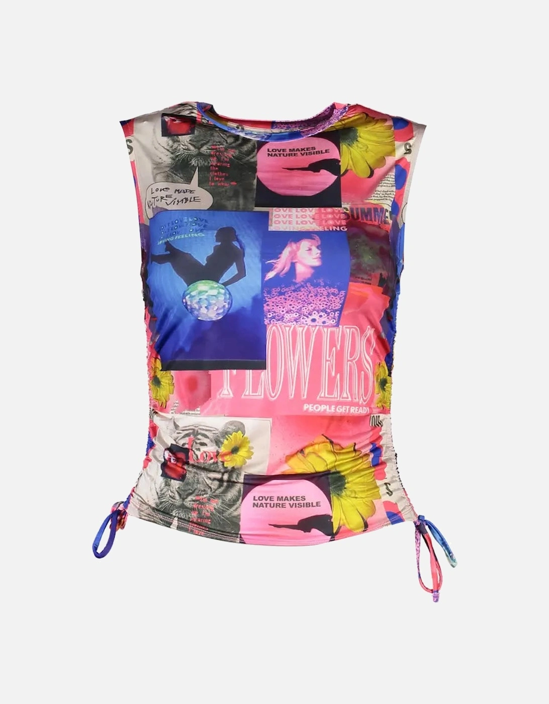 Collage Print Sleeveless Top, 3 of 2