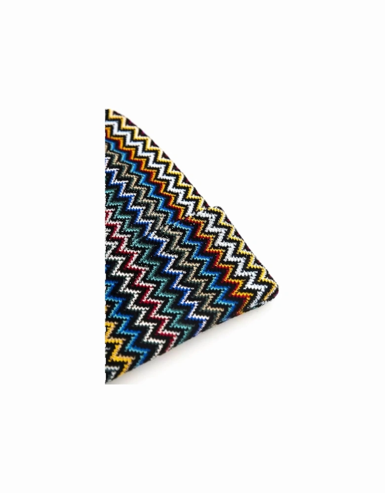 Zigzag Knit Beanie Multicolor