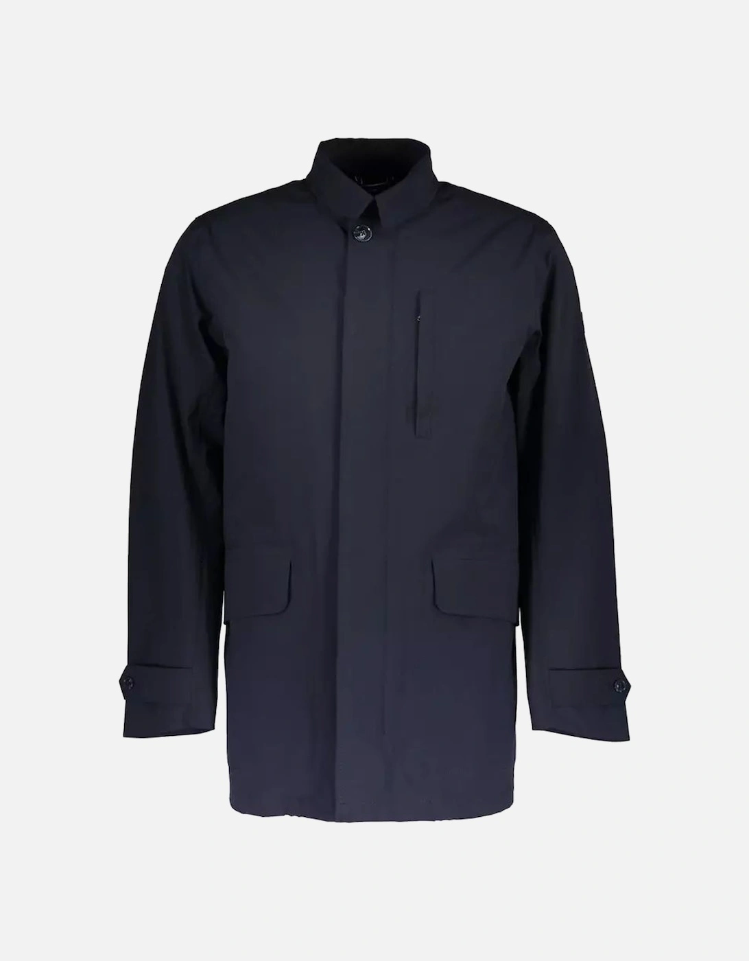 Water Resistant Overcoat Navy, 3 of 2