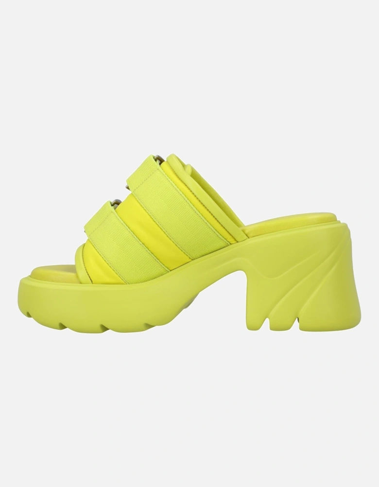 Platform Mules Buckle Straps