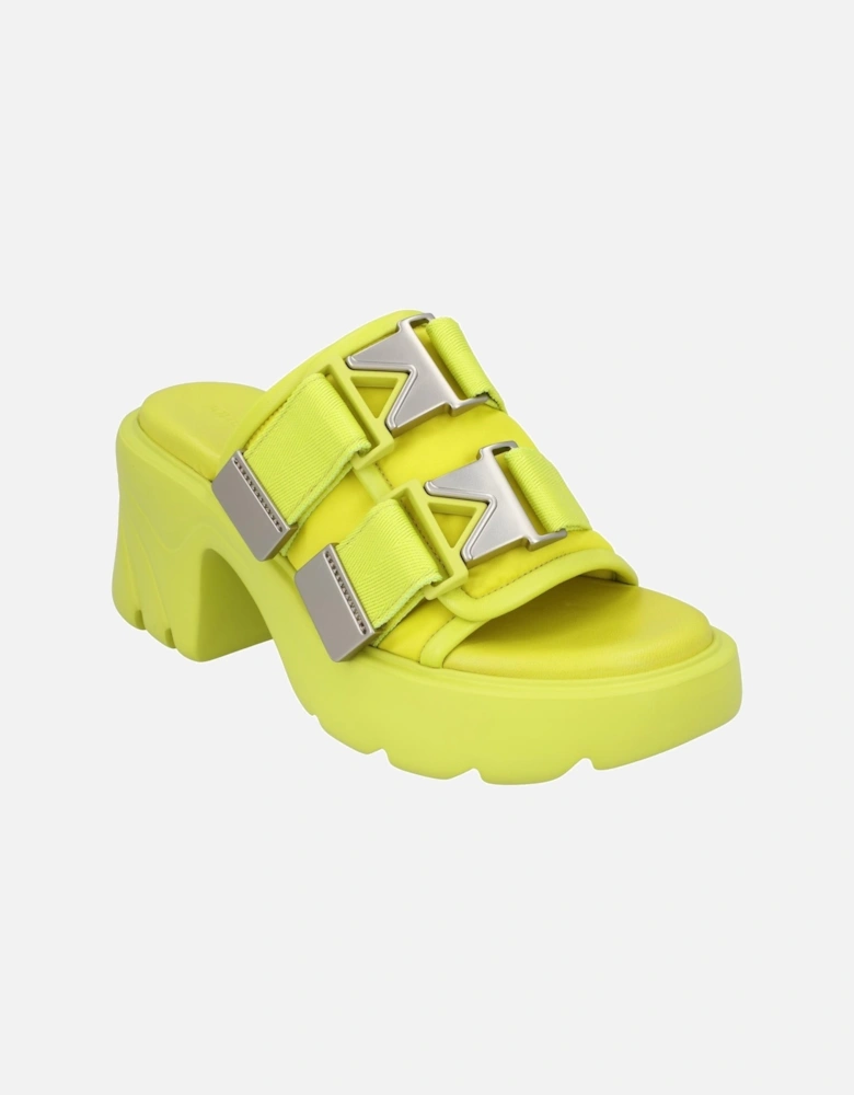 Platform Mules Buckle Straps