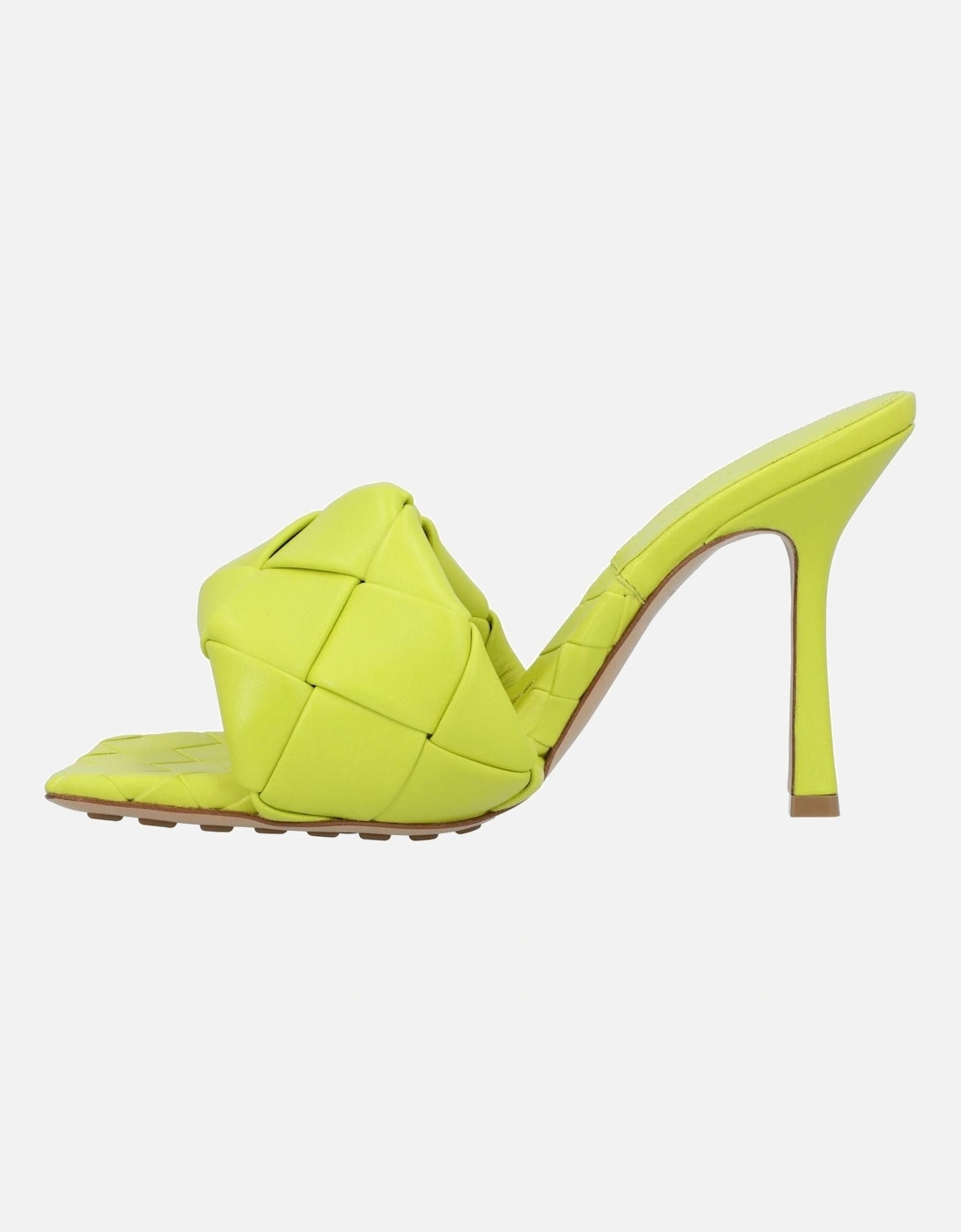 Intrecciato Woven Leather Mules