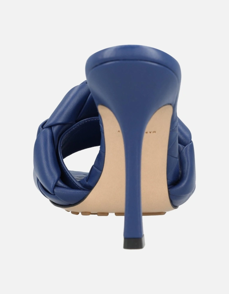 Intrecciato Leather Mules with Rubber-Injected Outsole