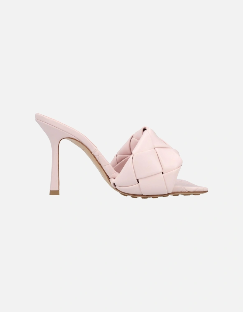 Padded Cassette Leather Mules