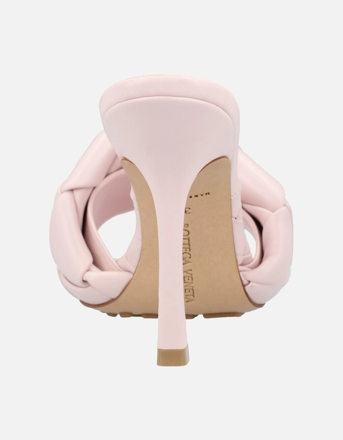 Padded Cassette Leather Mules