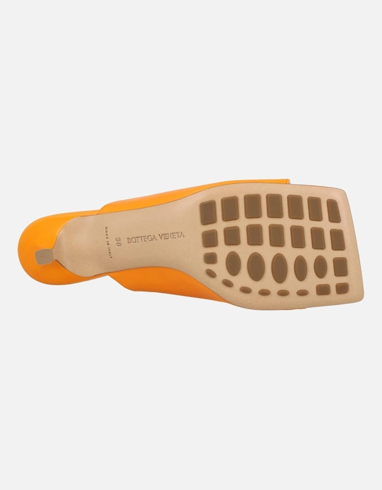 Kitten Heel Mules Square Toe