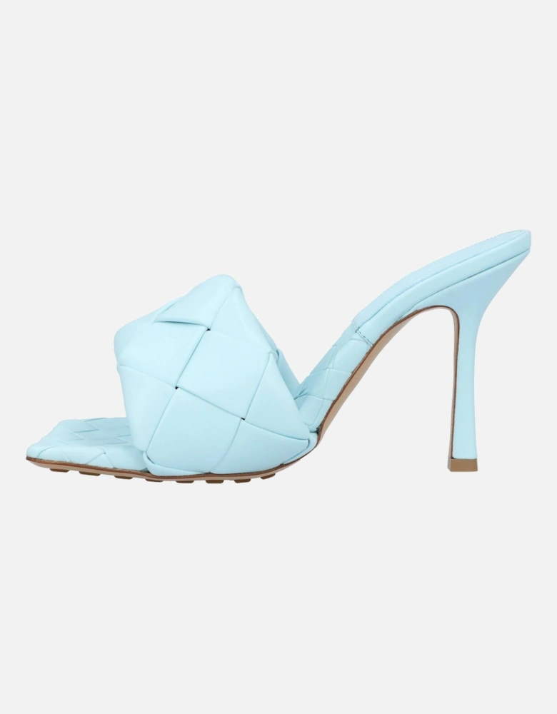 Intrecciato Leather Mules