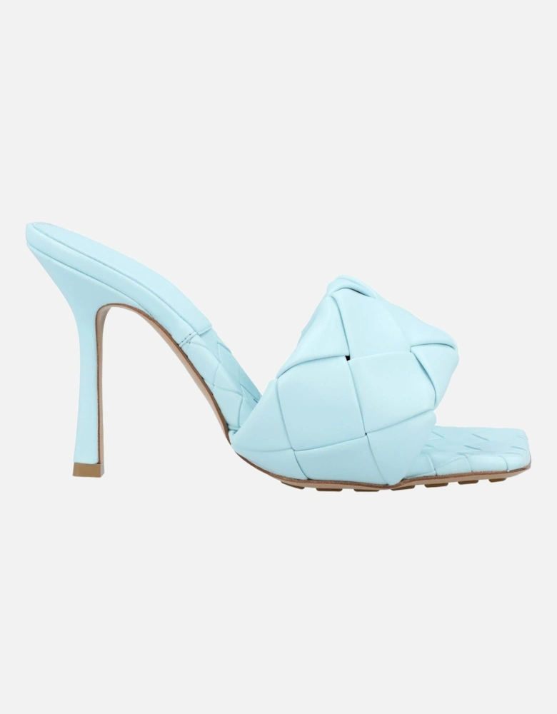 Intrecciato Leather Mules