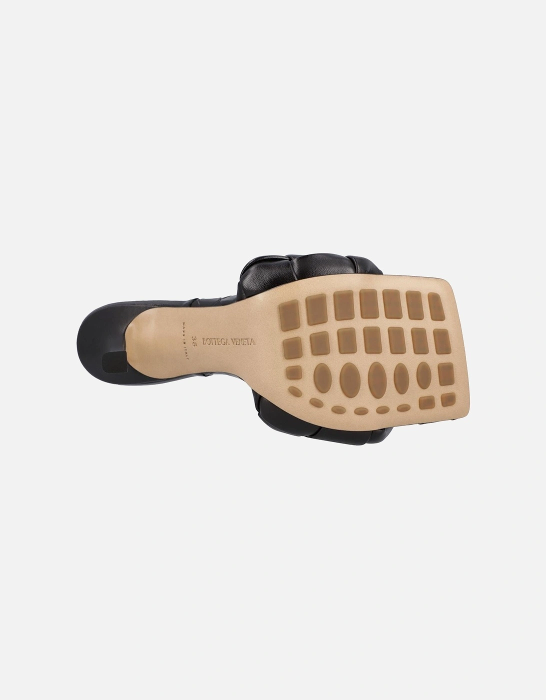 Intrecciato Leather Mules with Rubber-Injected Outsole