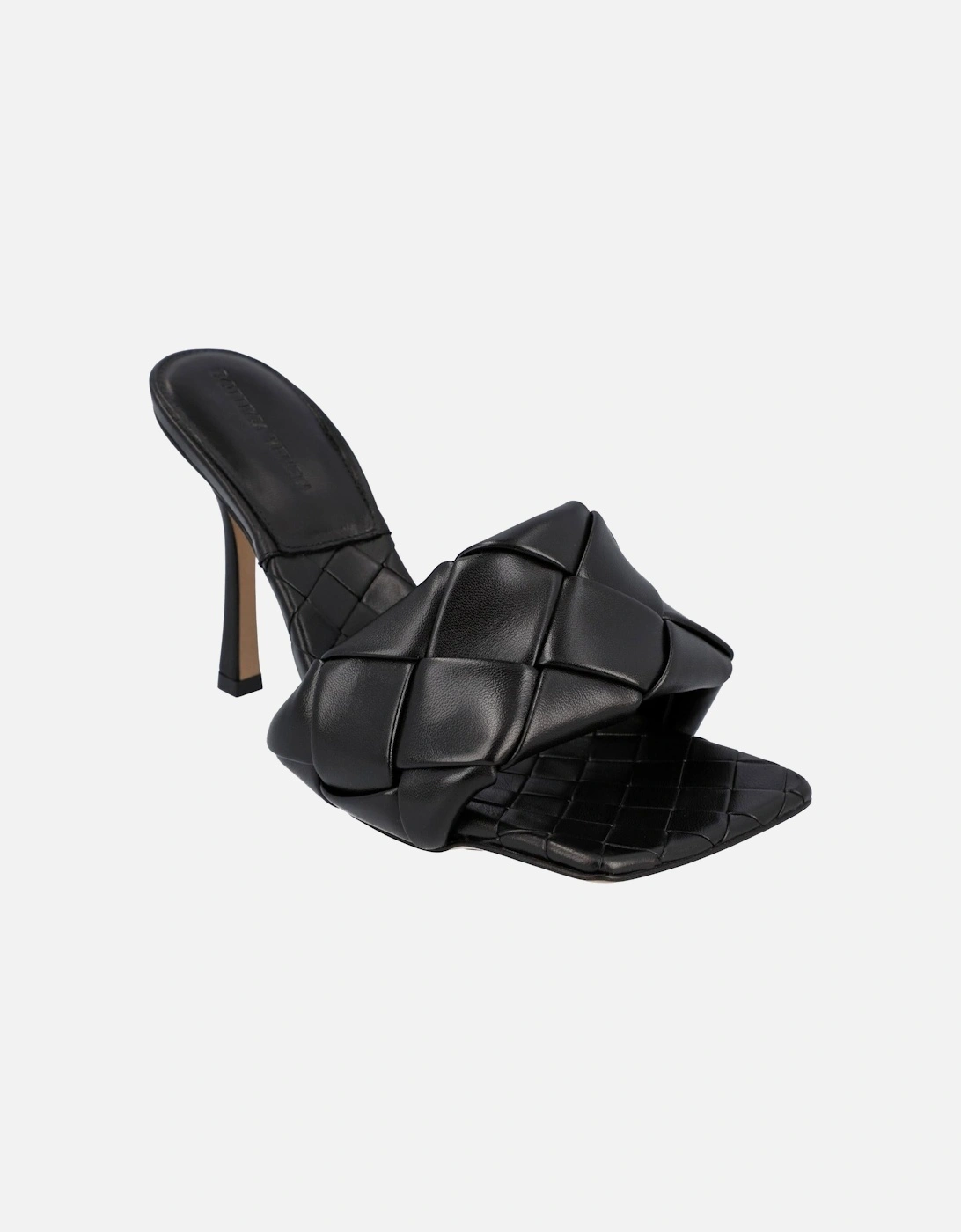 Intrecciato Leather Mules with Rubber-Injected Outsole
