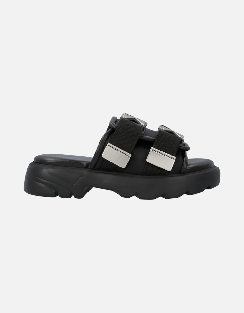 Stretch Platform Sandals Casual