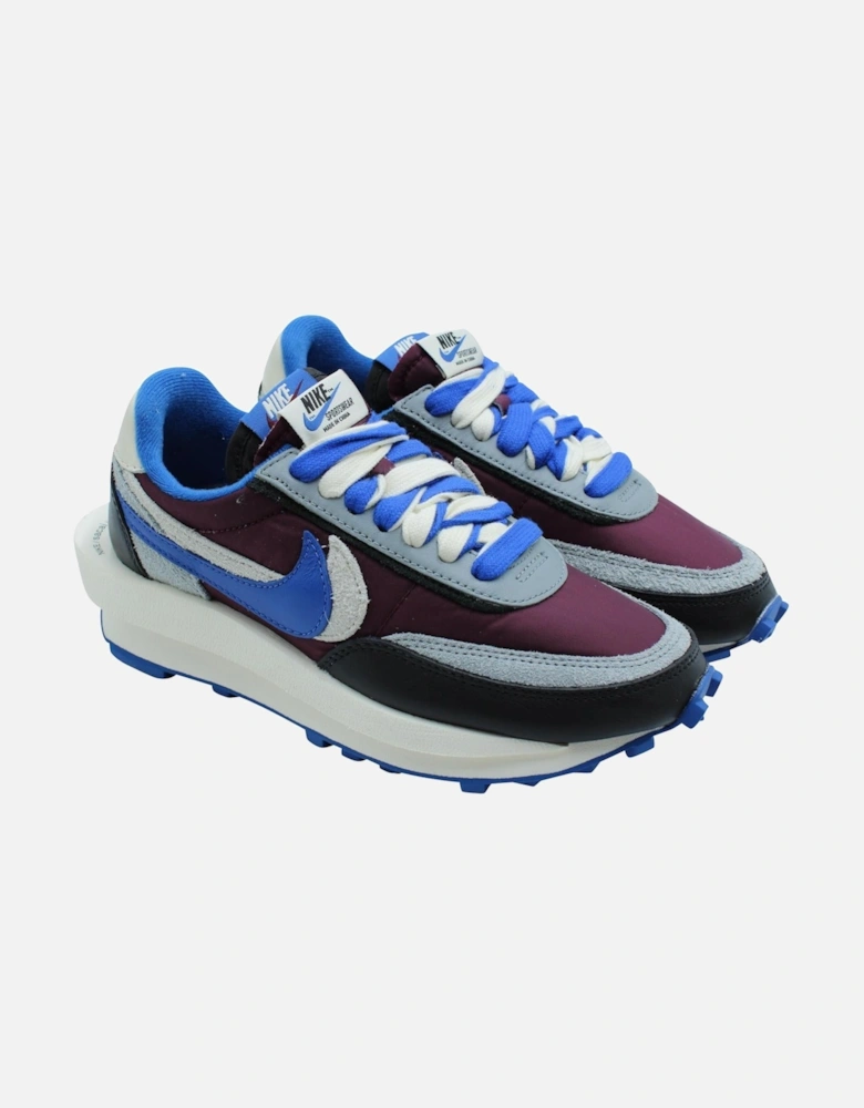 Triple Collaboration LDWaffle in Night Maroon and Team Royal Leather