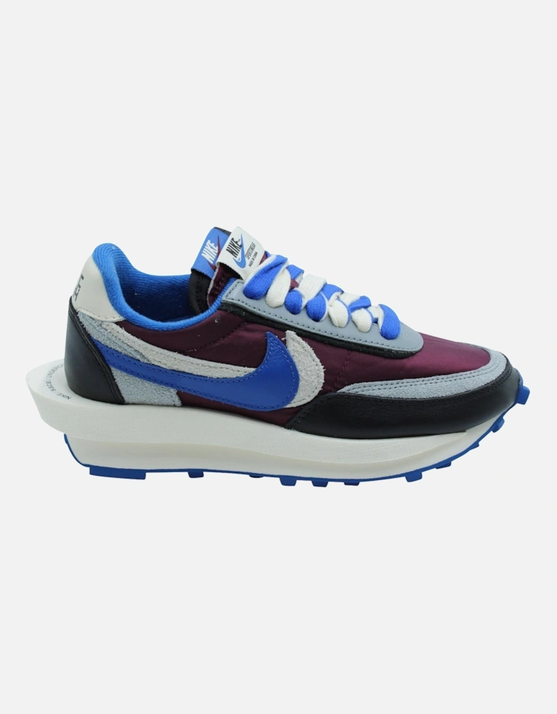 Triple Collaboration LDWaffle in Night Maroon and Team Royal Leather