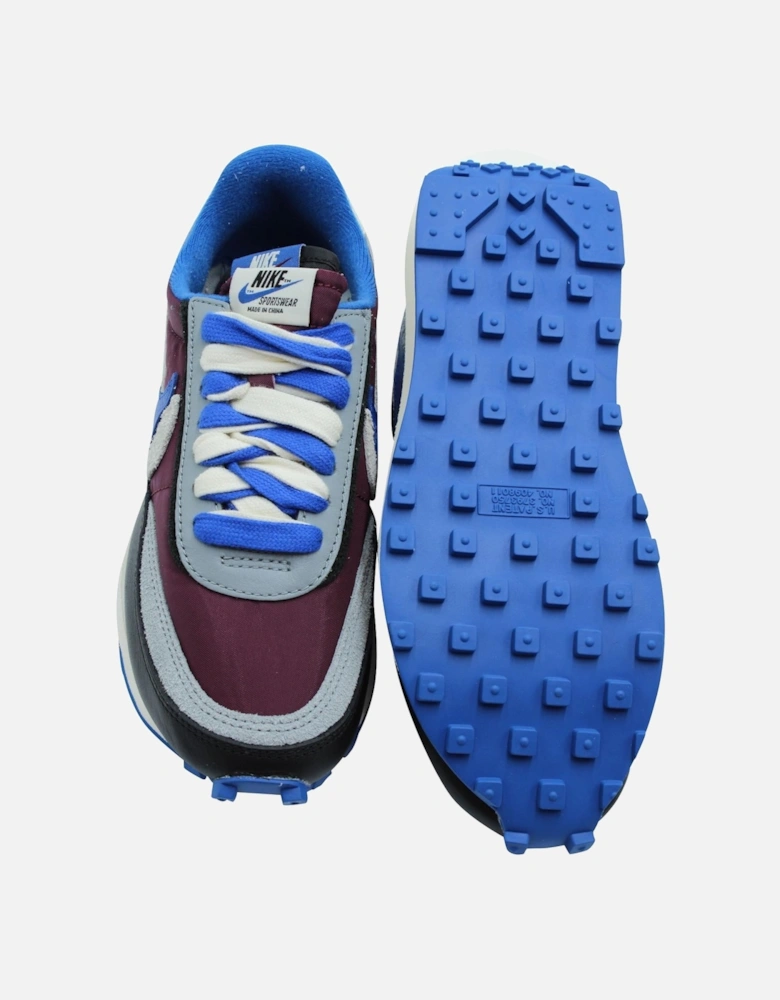 Triple Collaboration LDWaffle in Night Maroon and Team Royal Leather