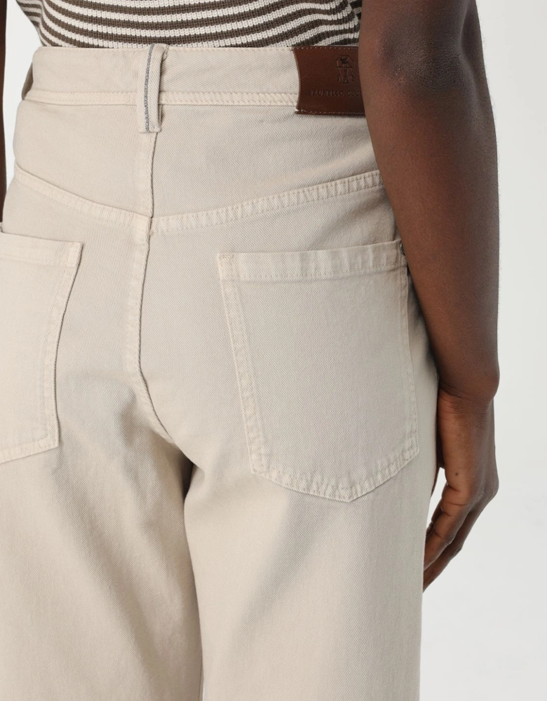 Relaxed Fit Straight Leg Jeans