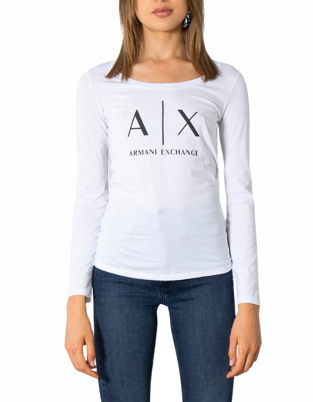 AX Logo Tee Long Sleeve Slim Fit, 3 of 2