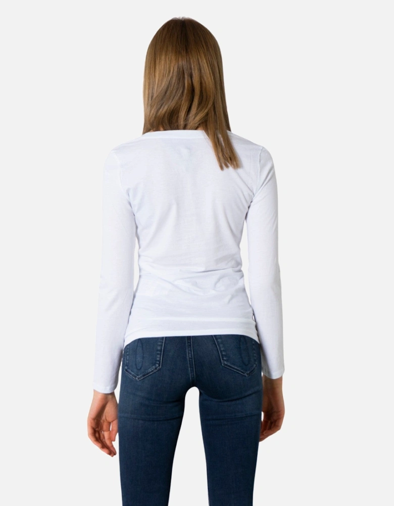 AX Logo Tee Long Sleeve Slim Fit