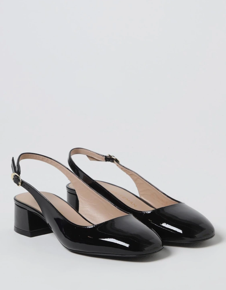 Low Block Heel Slingback Pumps