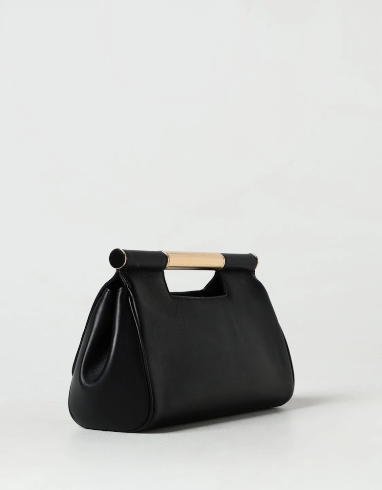 TopHandle Leather Clutch Bag