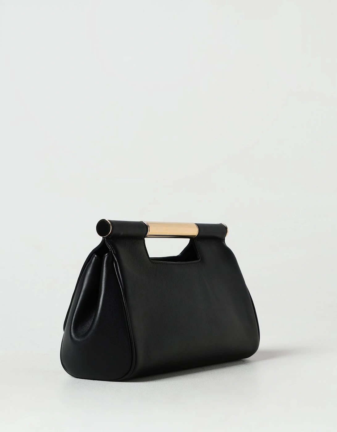 TopHandle Leather Clutch Bag