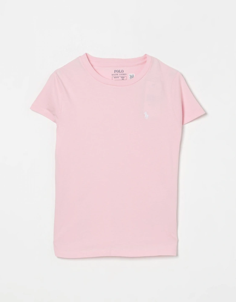 Girls Short Sleeve Crew Neck Tee