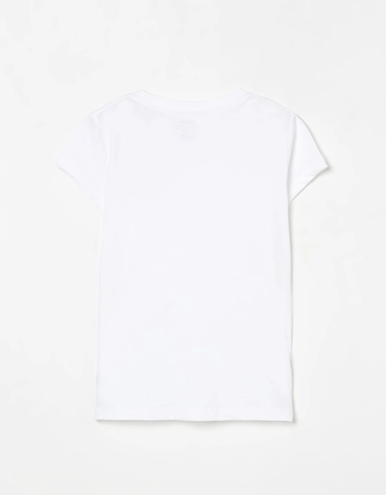 Girls Short Sleeve Crew Neck Tee