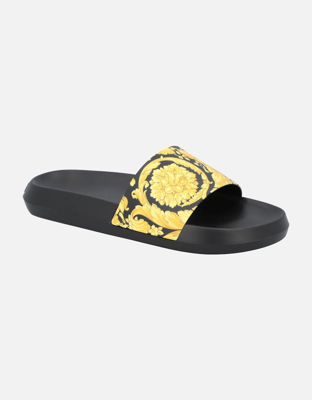 Iconic Barocco Print Flat Slides, 6 of 5
