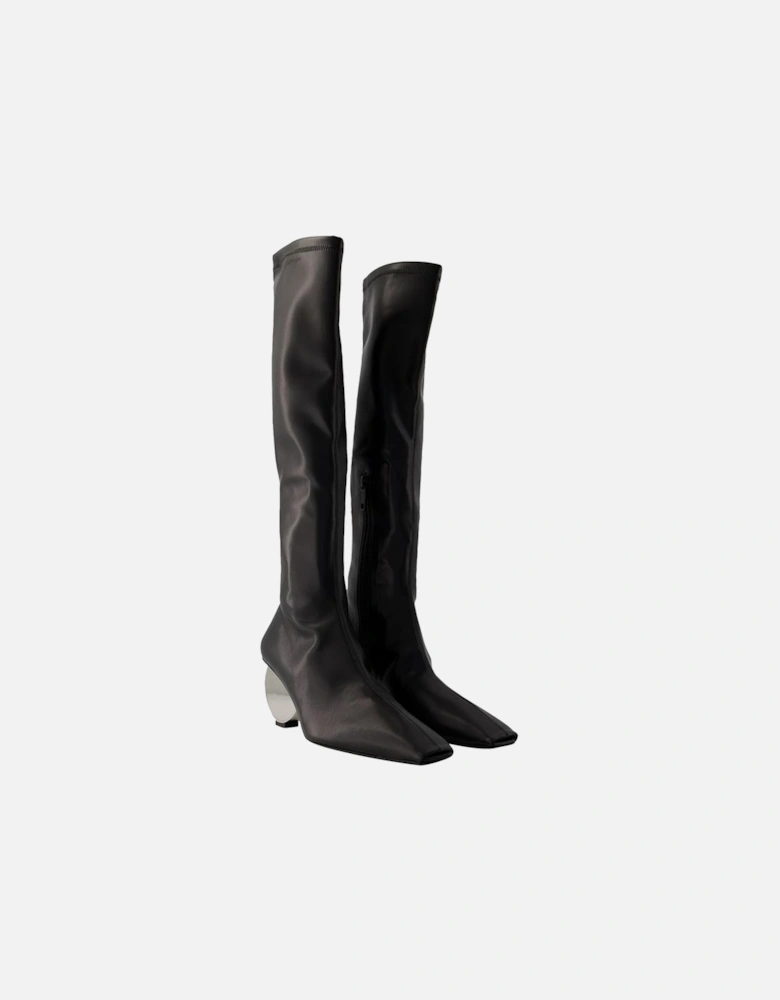 Sphere Heel KneeHigh Boots