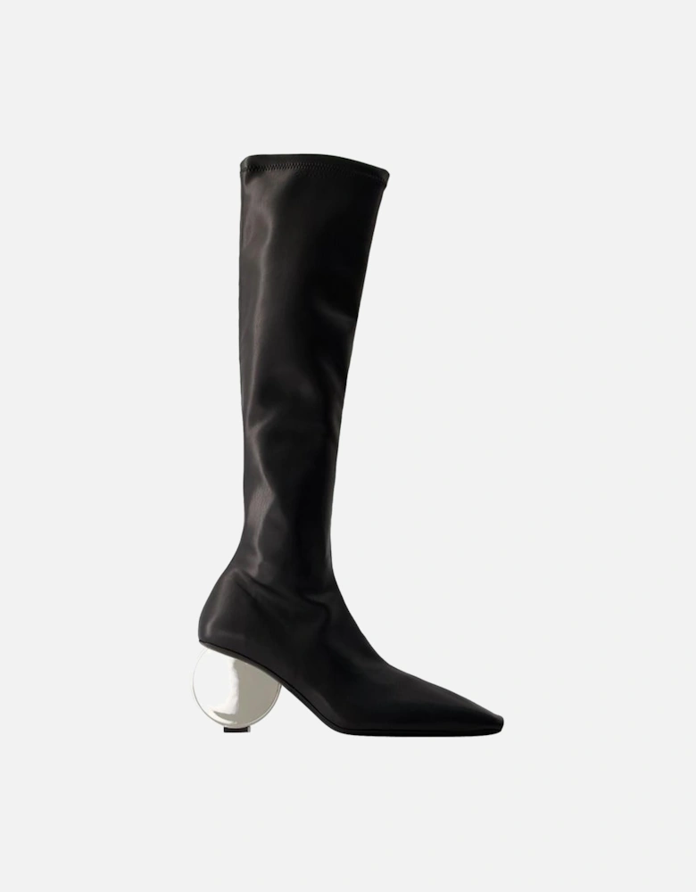 Sphere Heel KneeHigh Boots