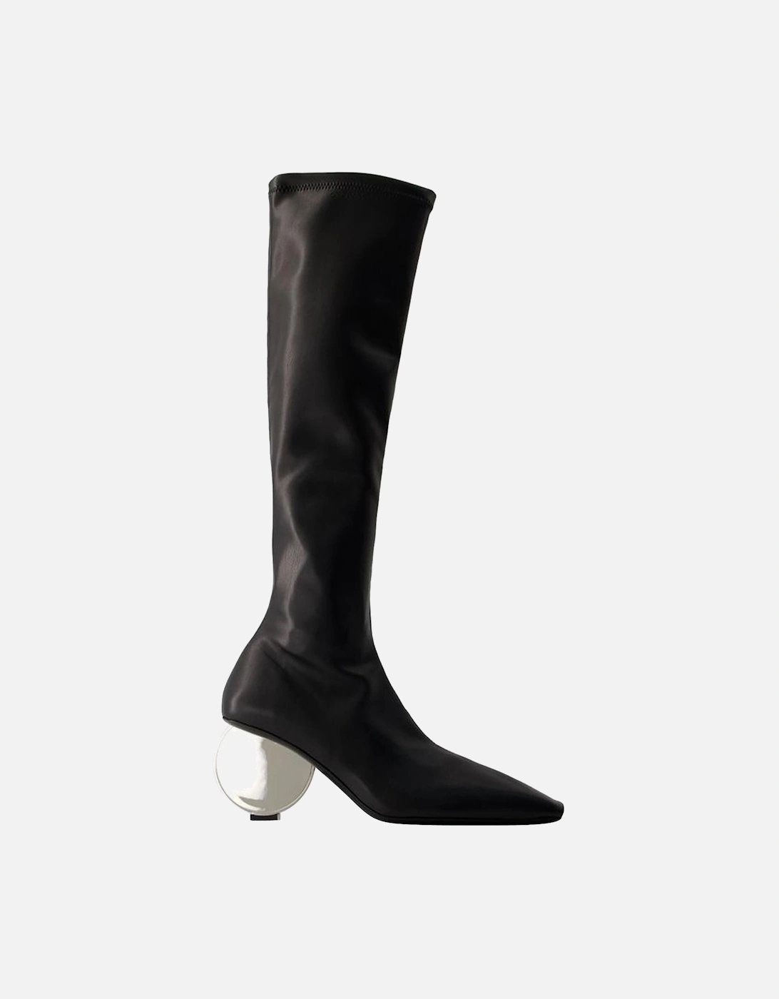 Sphere Heel KneeHigh Boots, 4 of 3
