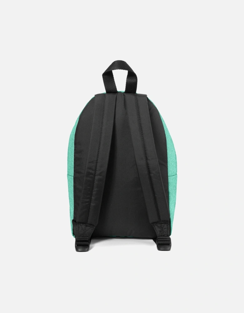 Plain Nylon Zip Fastening Bag with Front Pockets