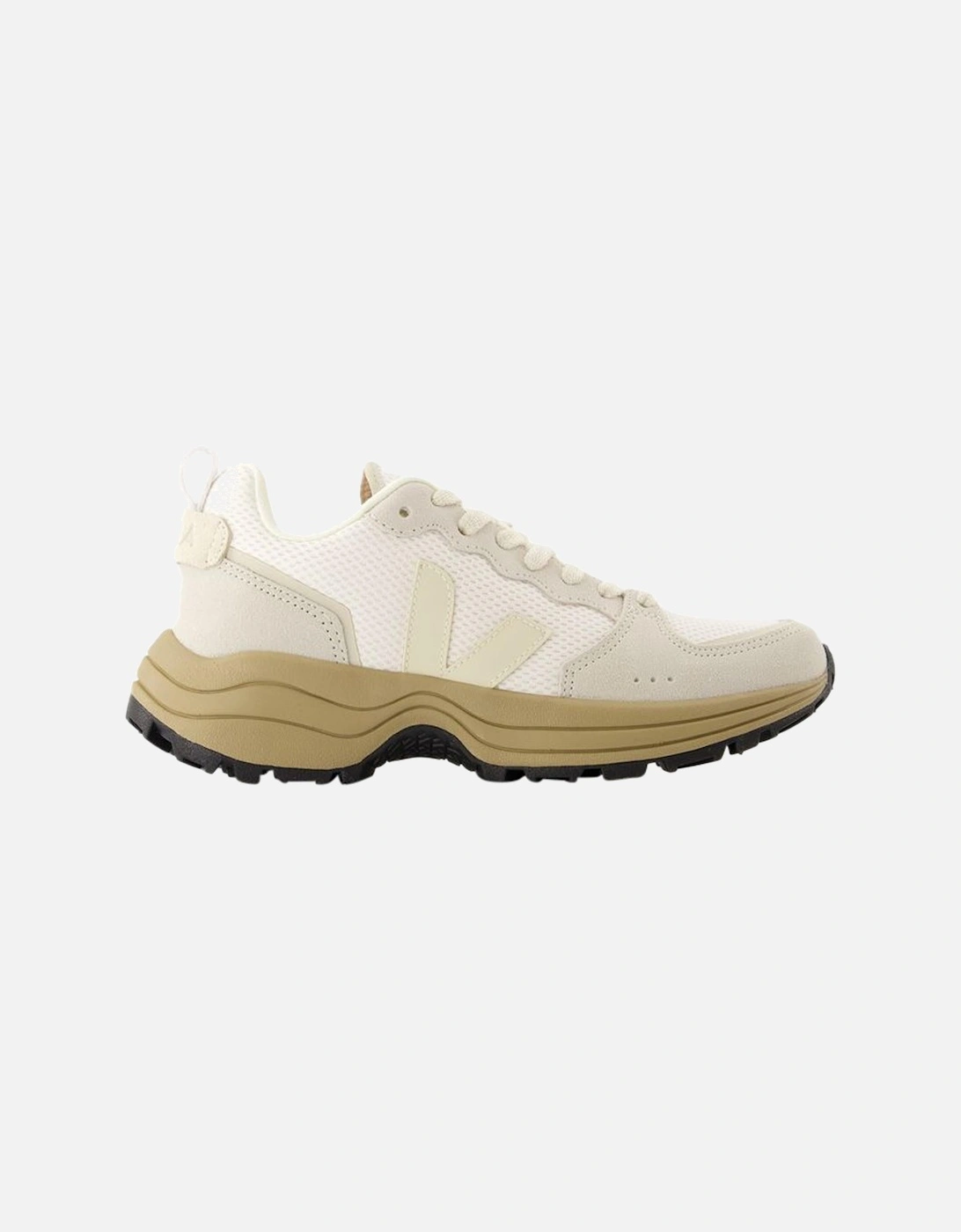 White Synthetic Venturi II Sneakers, 5 of 4
