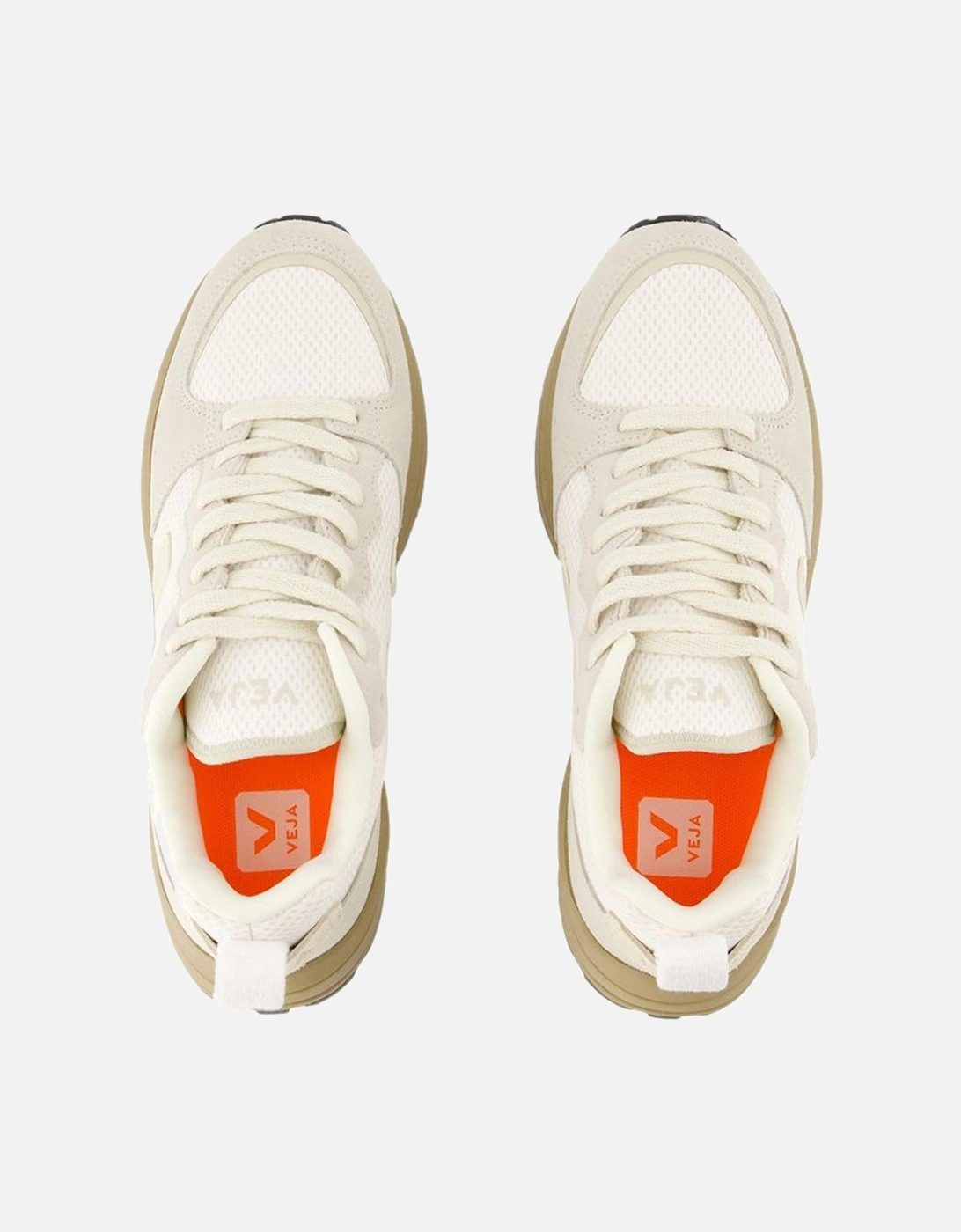 White Synthetic Venturi II Sneakers