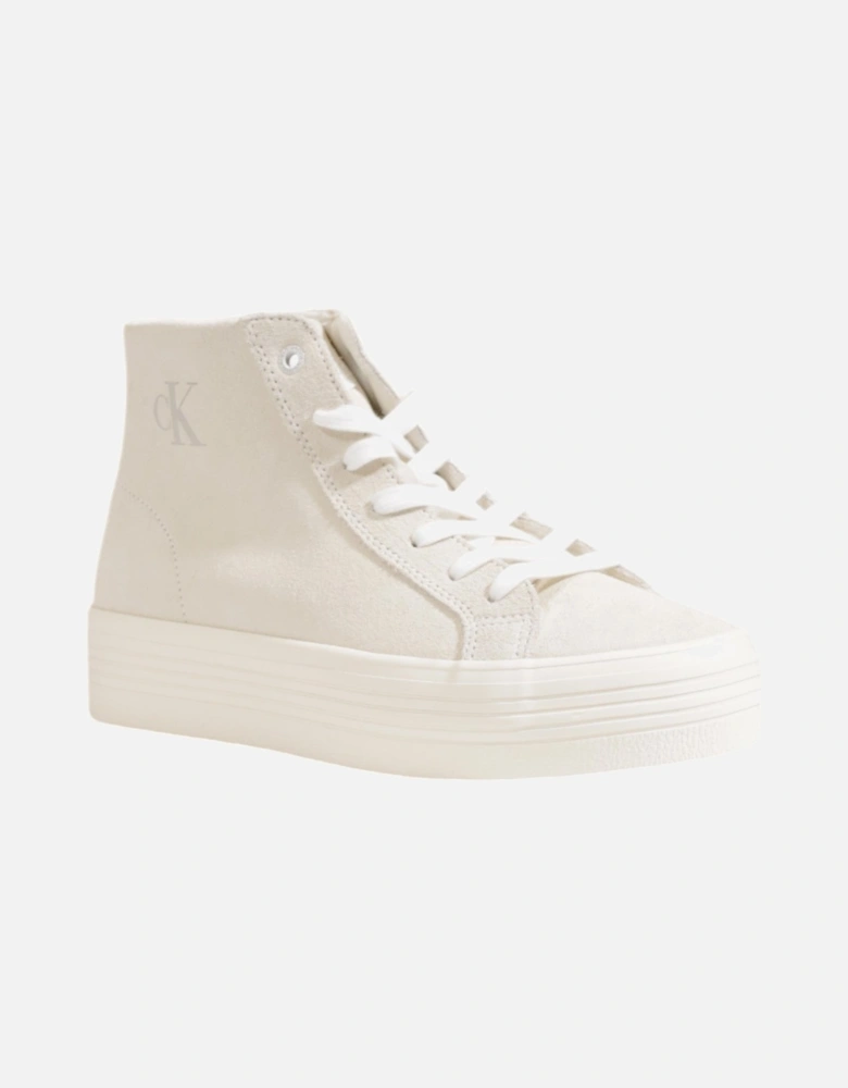 Leather Lace-Up Rubber Sole Shoes
