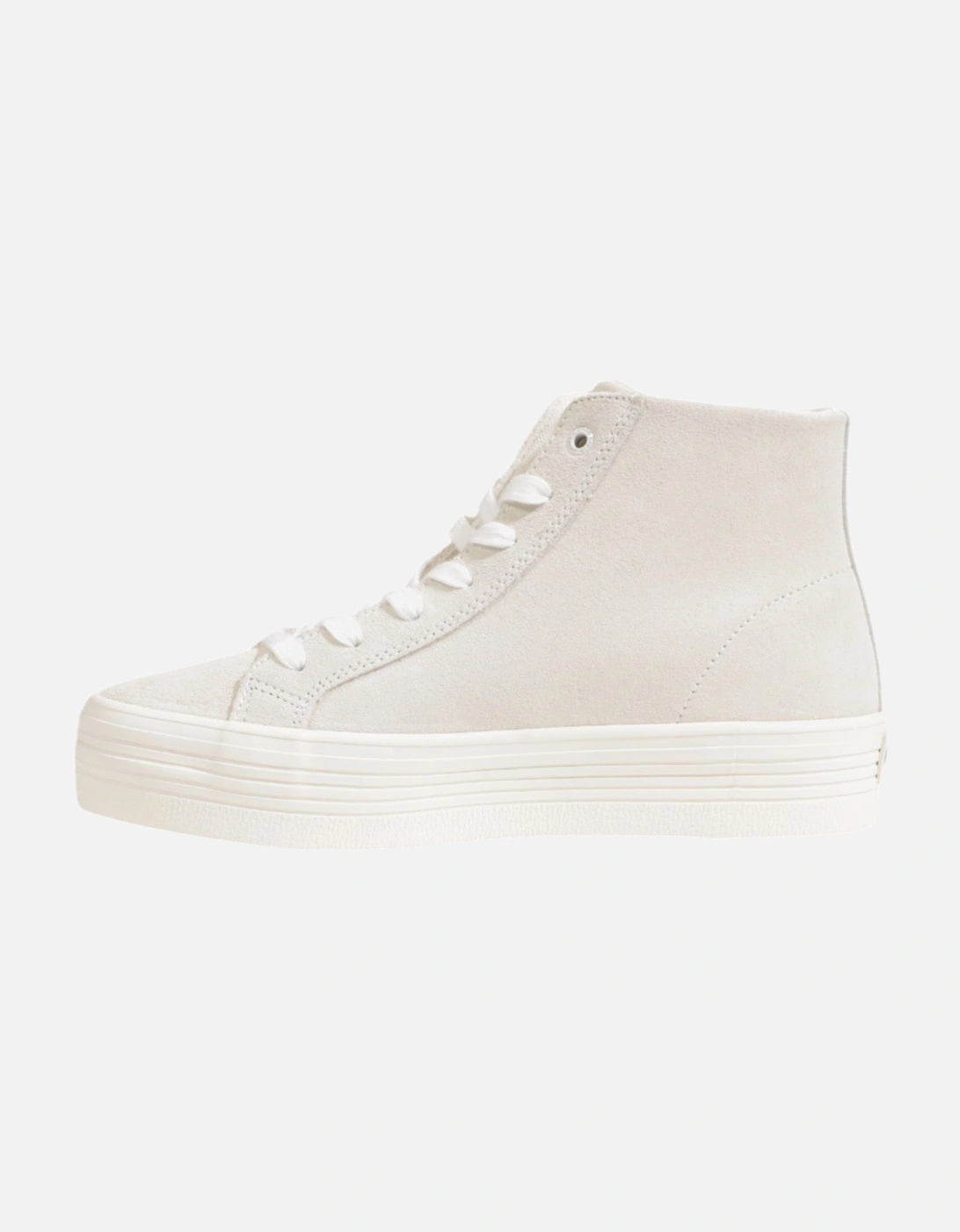Leather Lace-Up Rubber Sole Shoes
