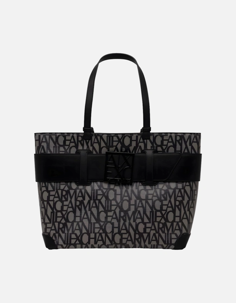 AX Logo Tote Bag All Over Logo 952522 1P206
