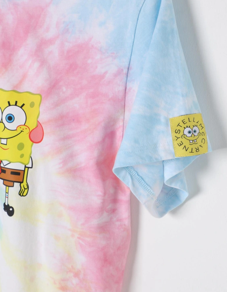 SpongeBob Patrick TieDye Crop Top