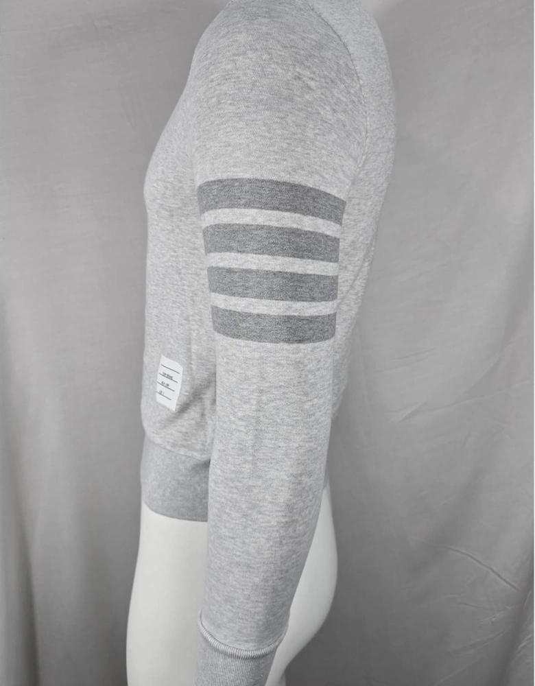 Four Stripe Pullover Sweater