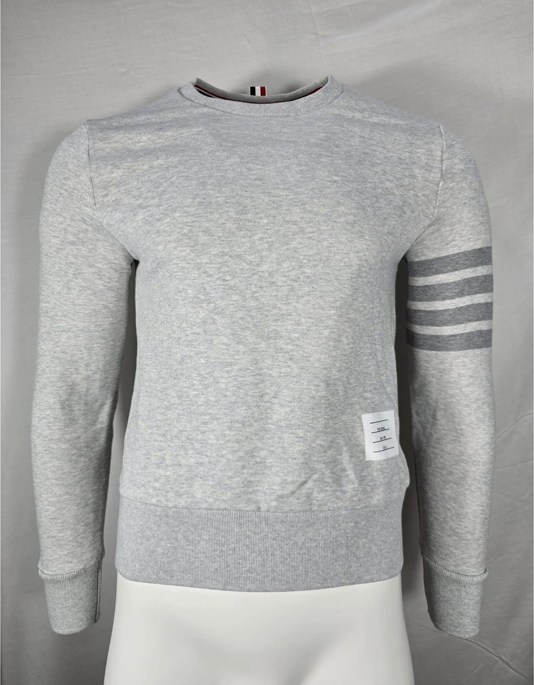 Four Stripe Pullover Sweater