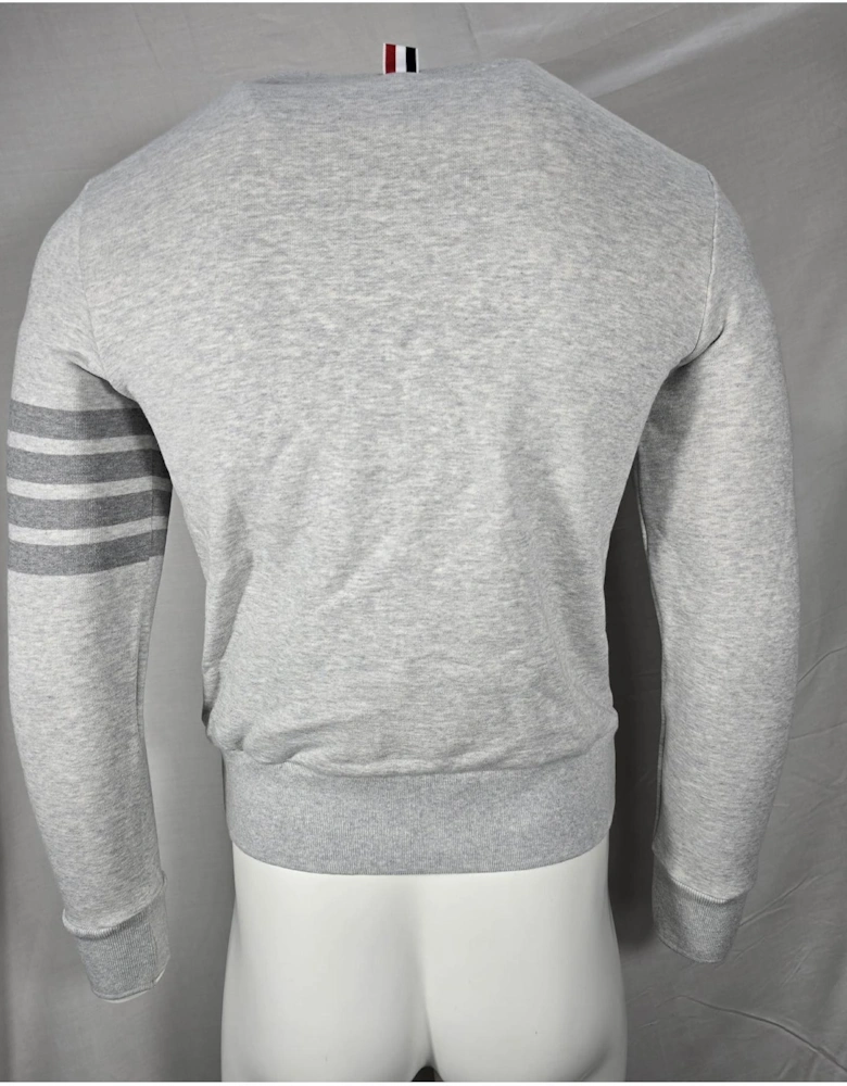 Four Stripe Pullover Sweater