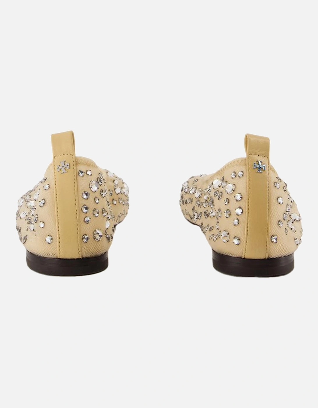 CrystalEmbellished Ballerina Flats