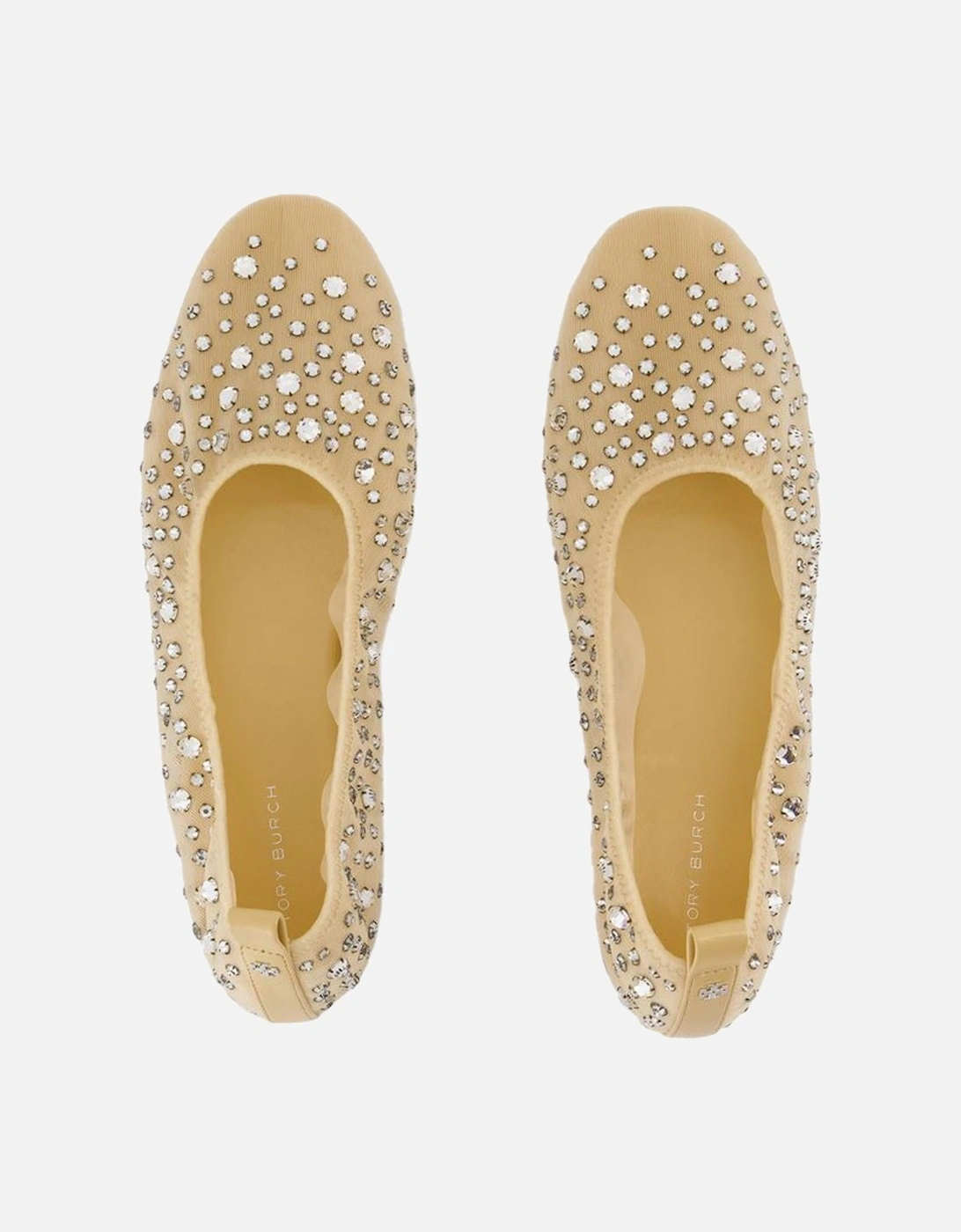 CrystalEmbellished Ballerina Flats