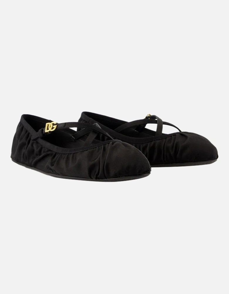 CrossStrap Ballerina Flats