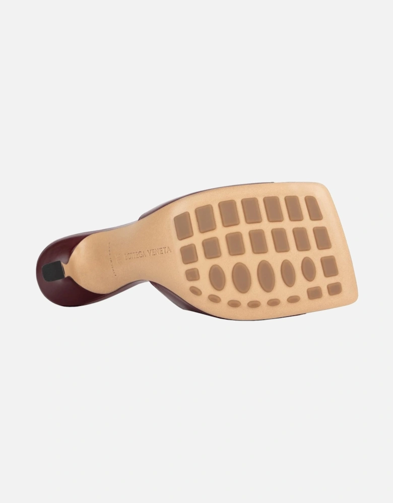 Leather SquareToe Mules