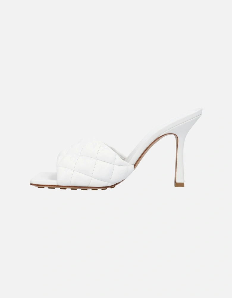 Padded Cassette Leather Mules