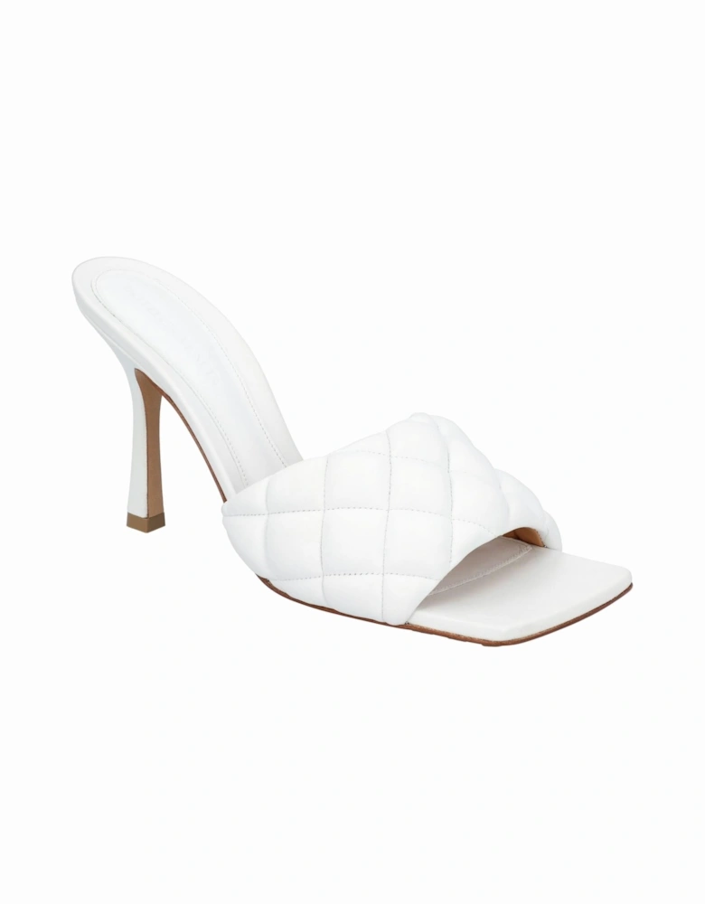 Padded Cassette Leather Mules
