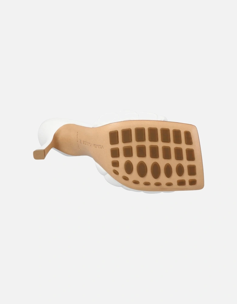 Padded Cassette Leather Mules