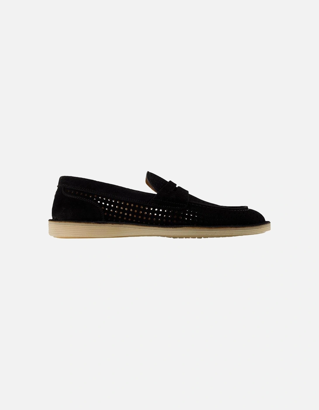 Perforated Suede Loafers, 4 of 3
